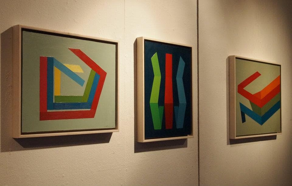 Conversions Exhibition, 2011. painting by John Fitzsimons