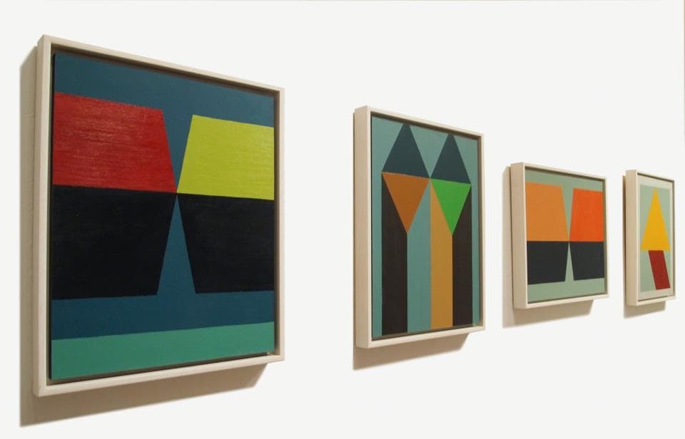 test, 2020. painting by John Fitzsimons