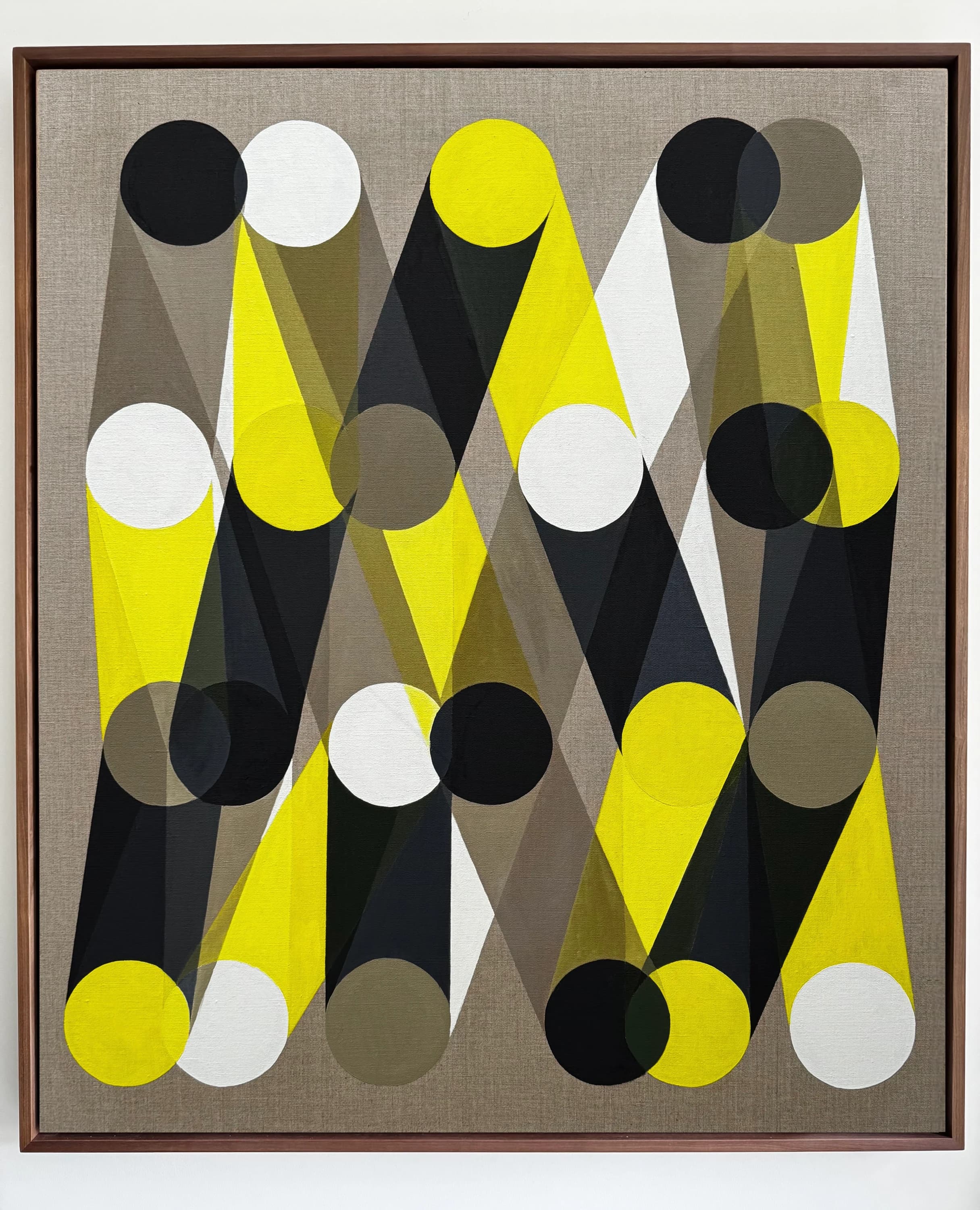 Biennial, 2025. Oil and pigment on linen. 107cm(h) x 92cm(w). painting by John Fitzsimons
