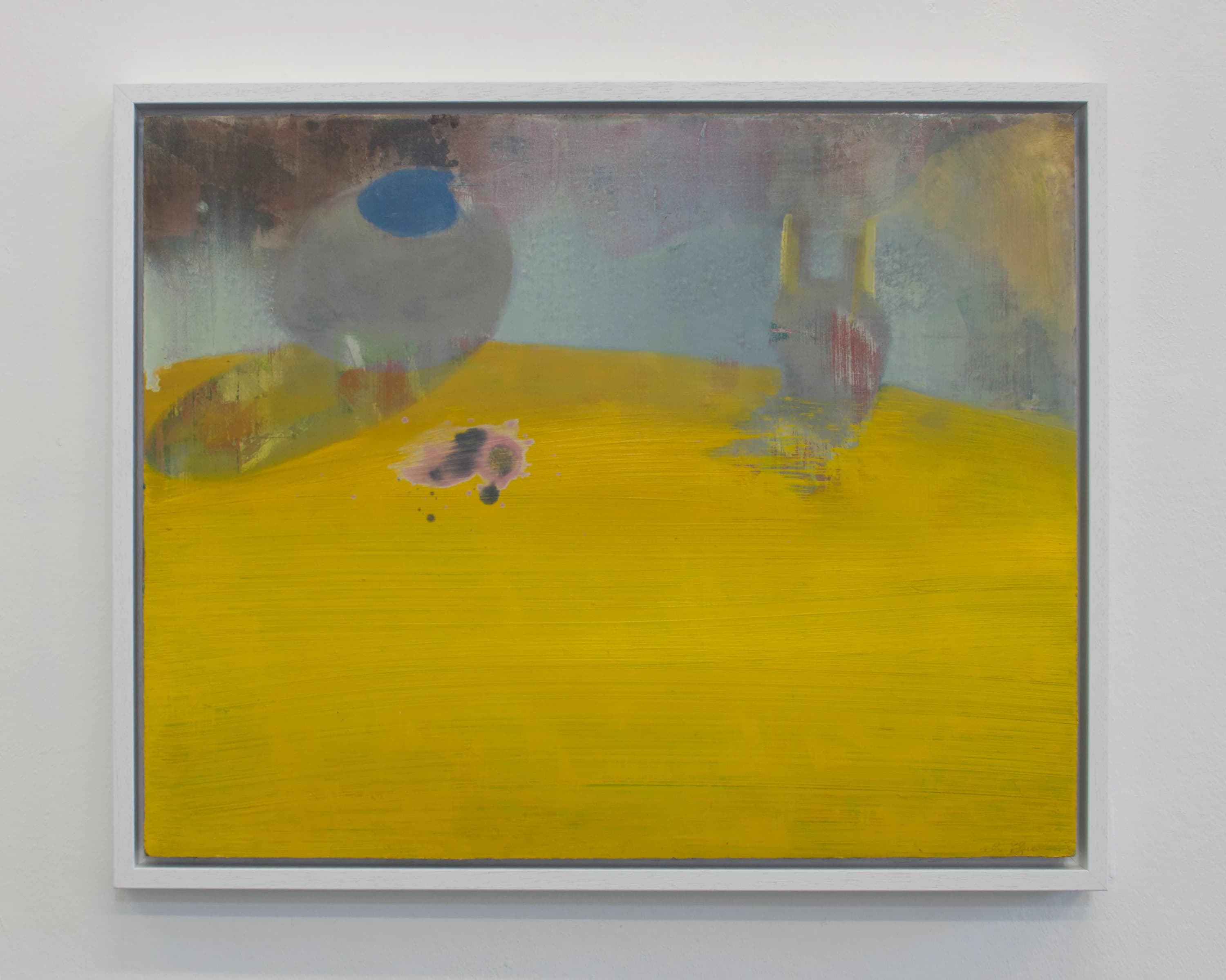 The Meadow, 2017. Oil on Board. 53x42cm. painting by John Fitzsimons