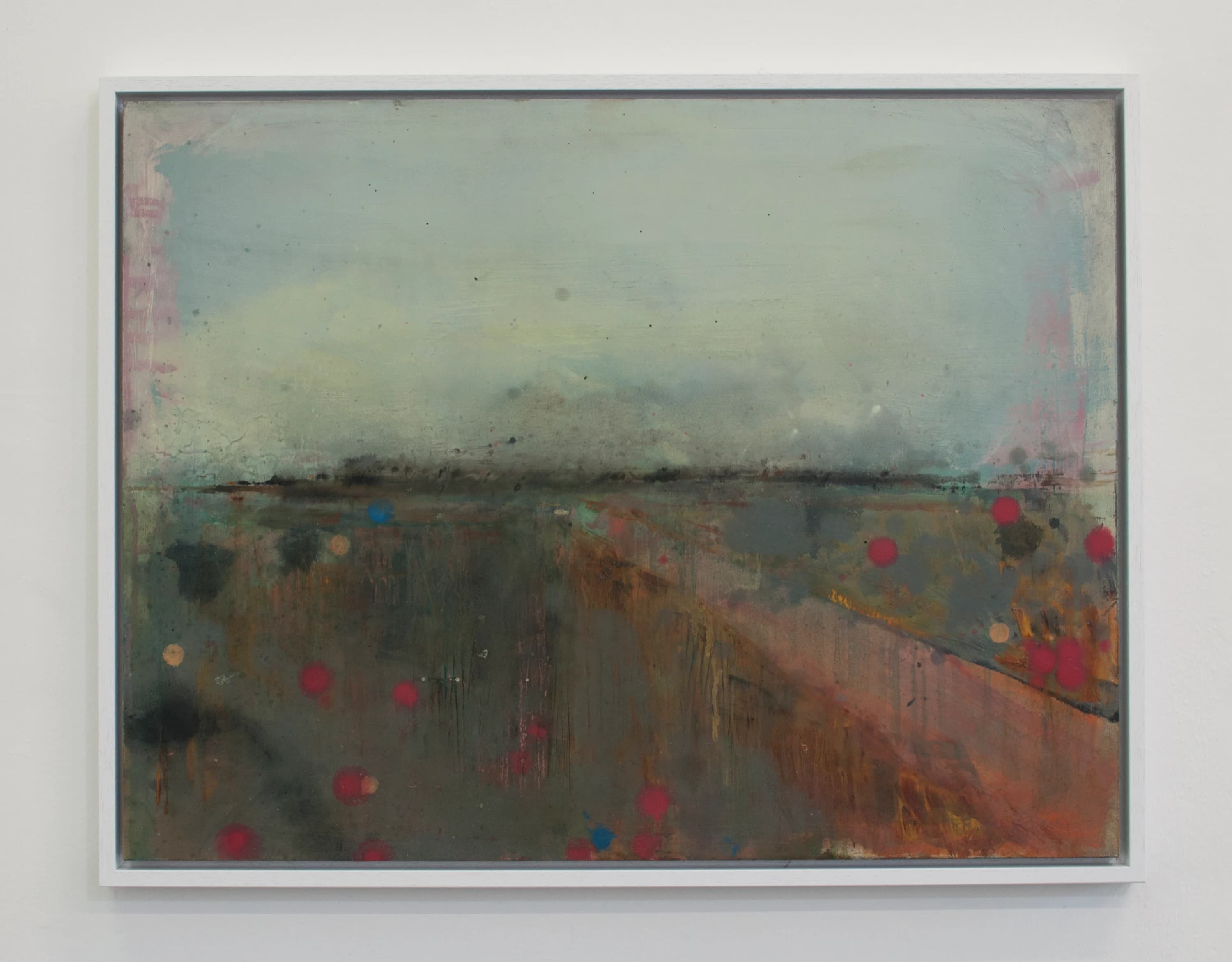 Projection, 2017. Oil on Board. 72x55cm. painting by John Fitzsimons