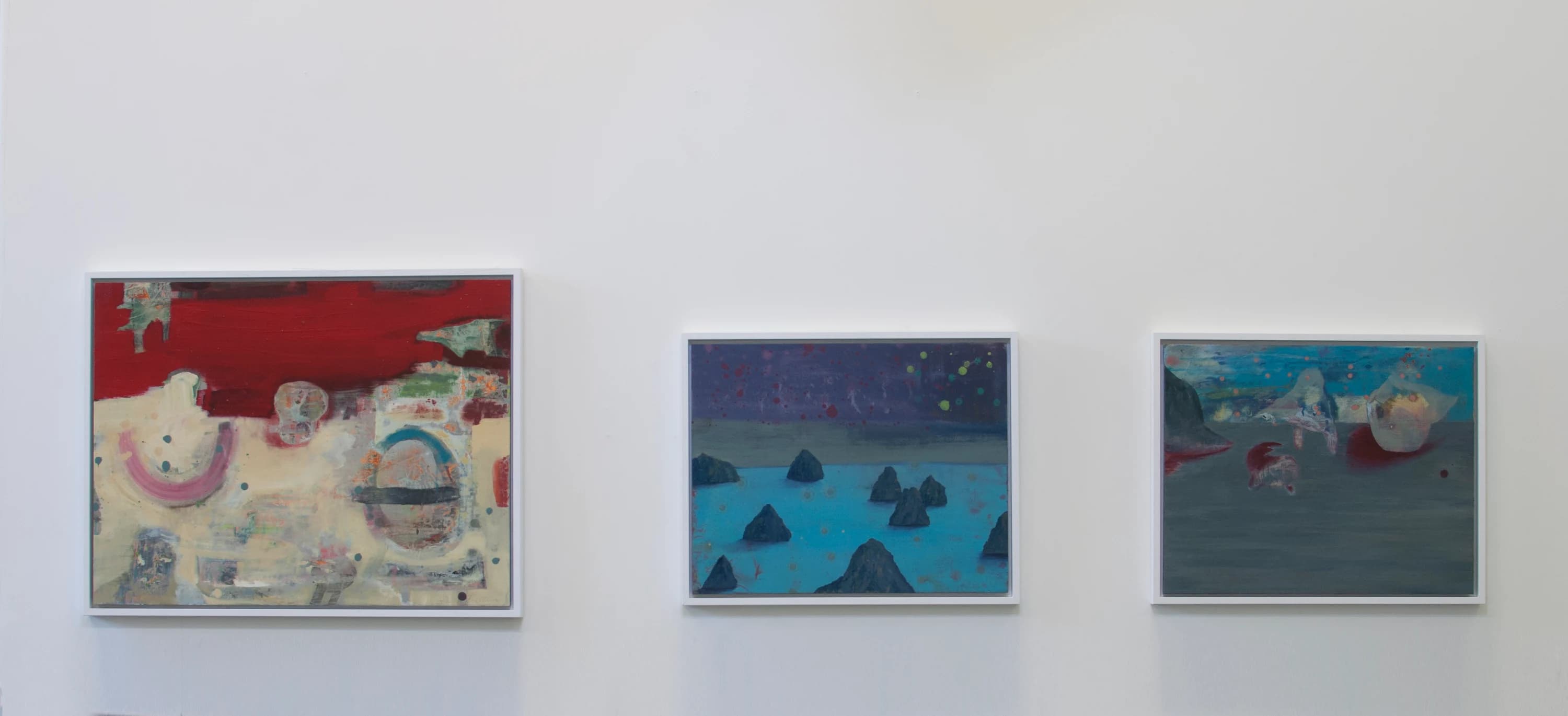 Projections Exhibition, 2017. painting by John Fitzsimons
