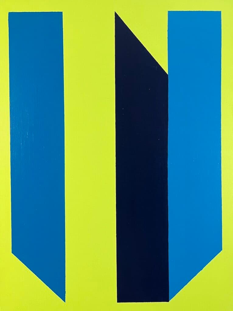 Time Flow x, 2020. Oil on canvas. 60x80cm. painting by John Fitzsimons