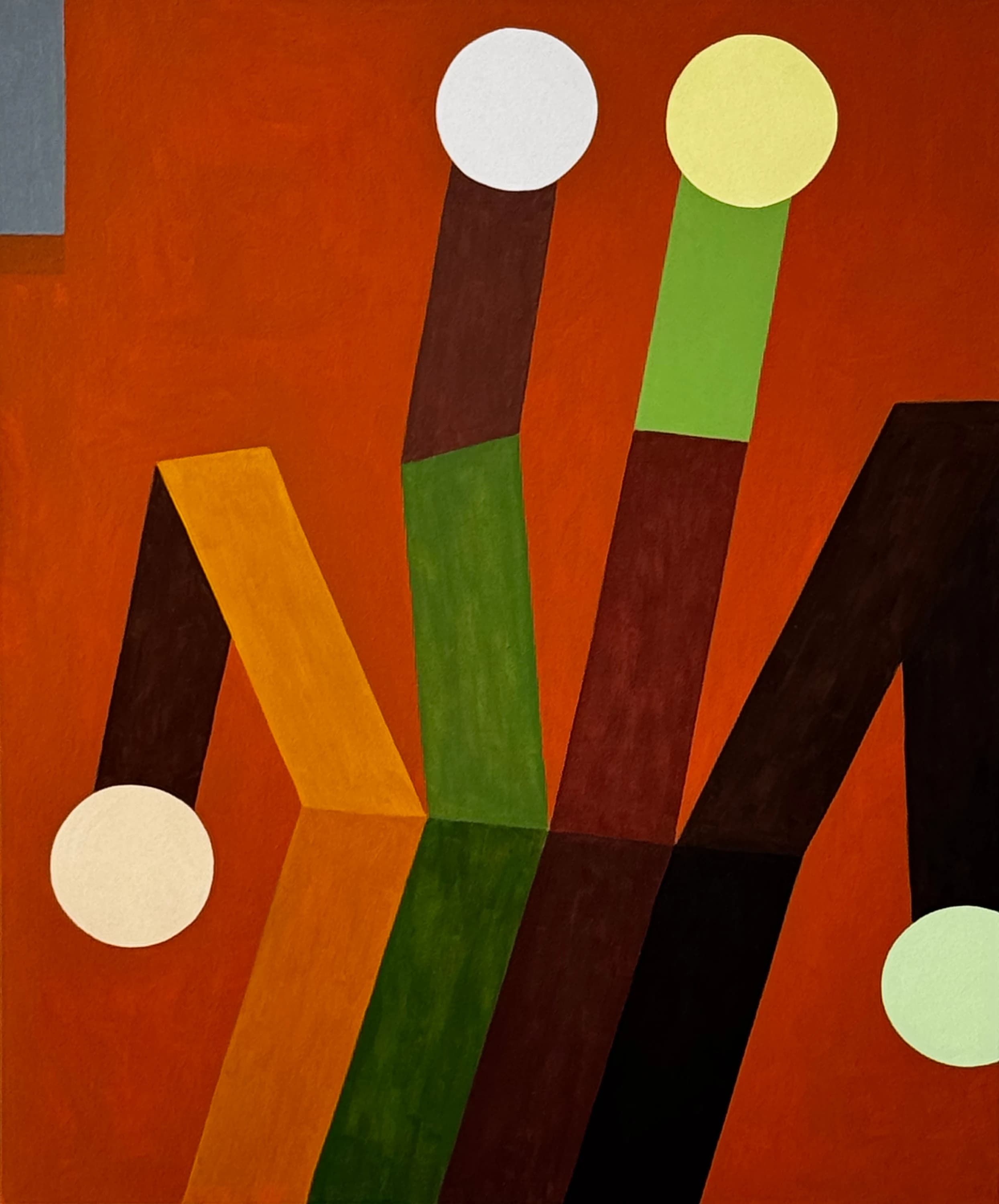 Birdsong, 2026. Oil on linen. 60cm(h) x 50cm(w). painting by John Fitzsimons