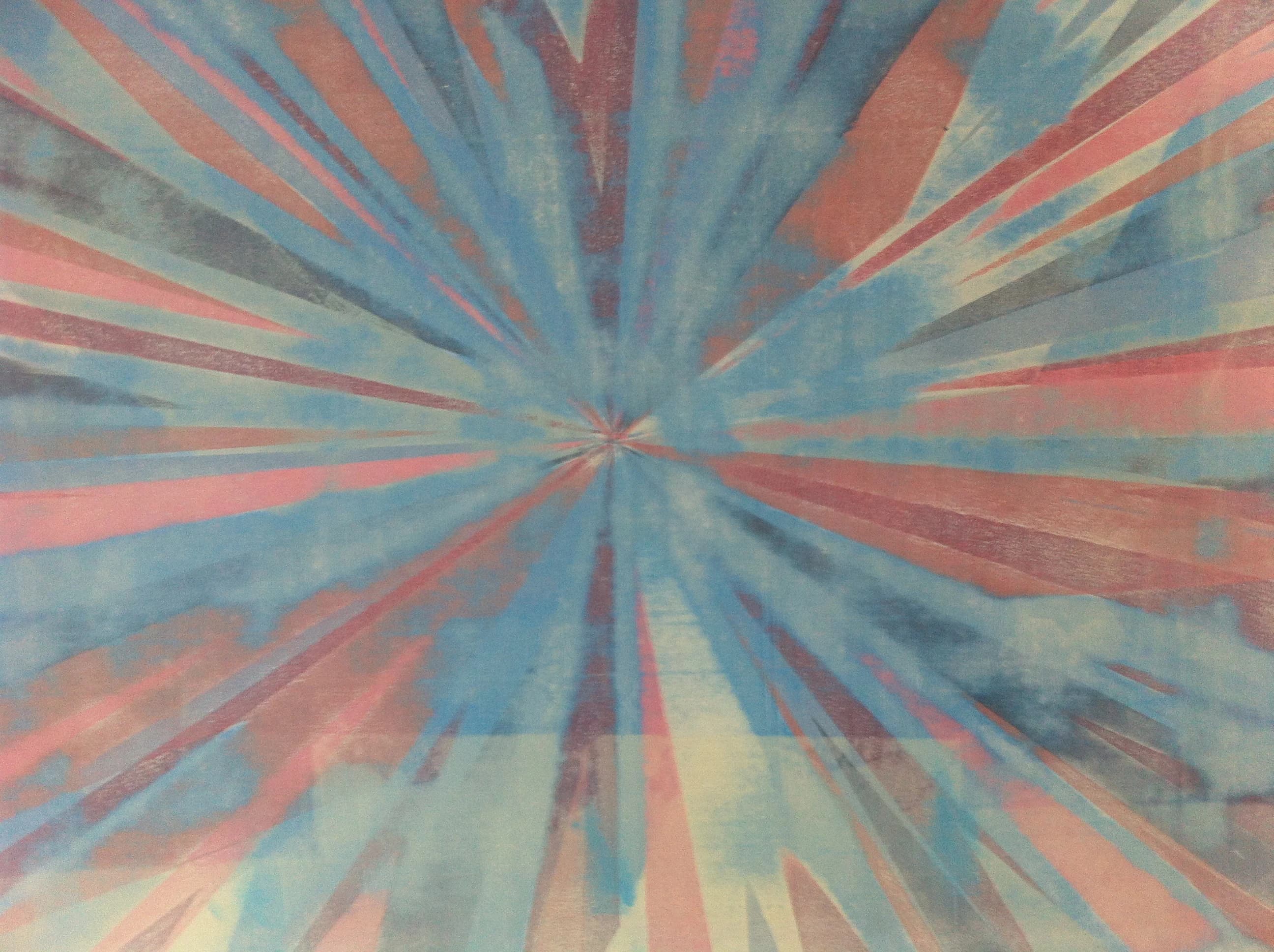 Mirror, 2014. Oil on board. 72x55. painting by John Fitzsimons