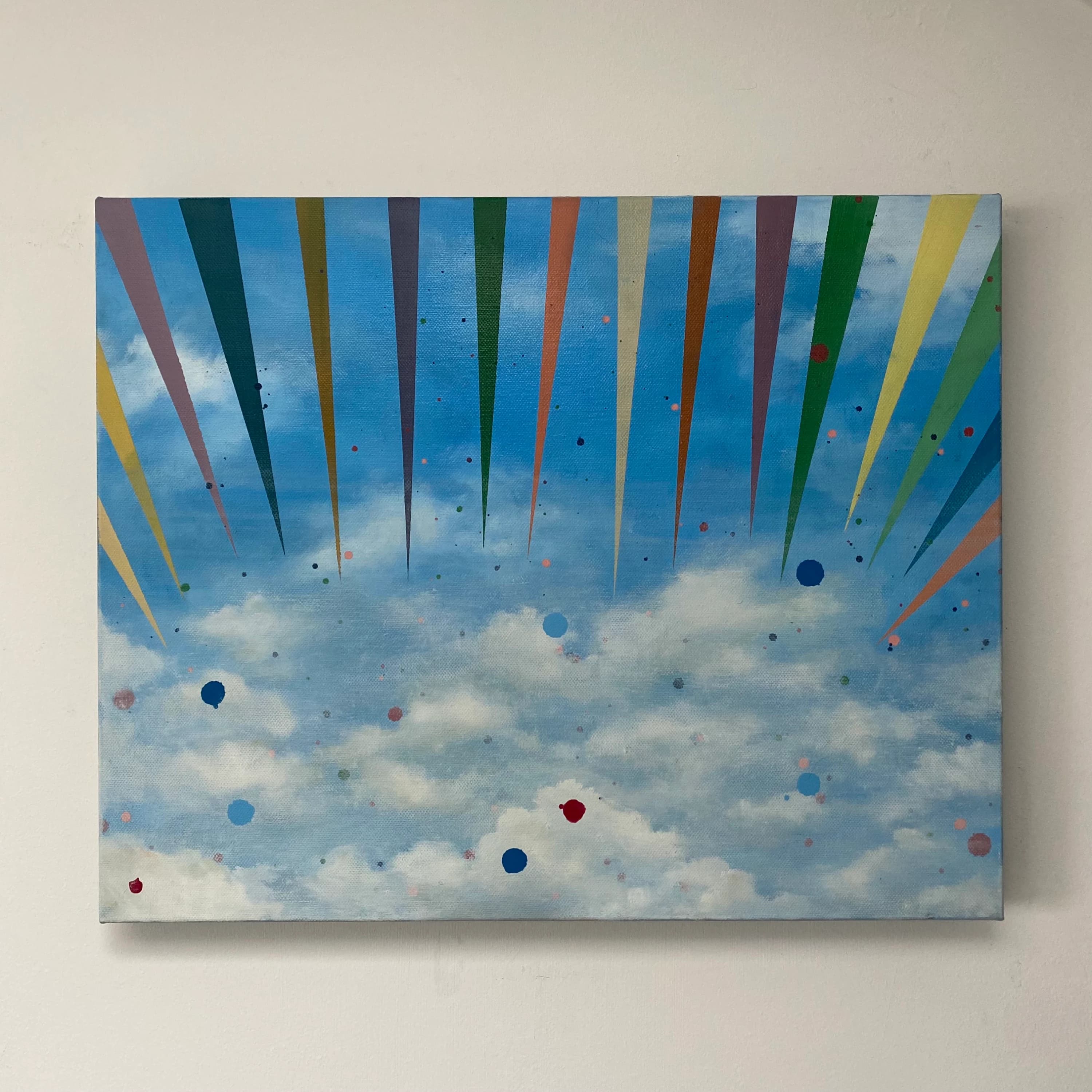 Skycloud, 2021. Oil on canvas. 40x50cm. painting by John Fitzsimons