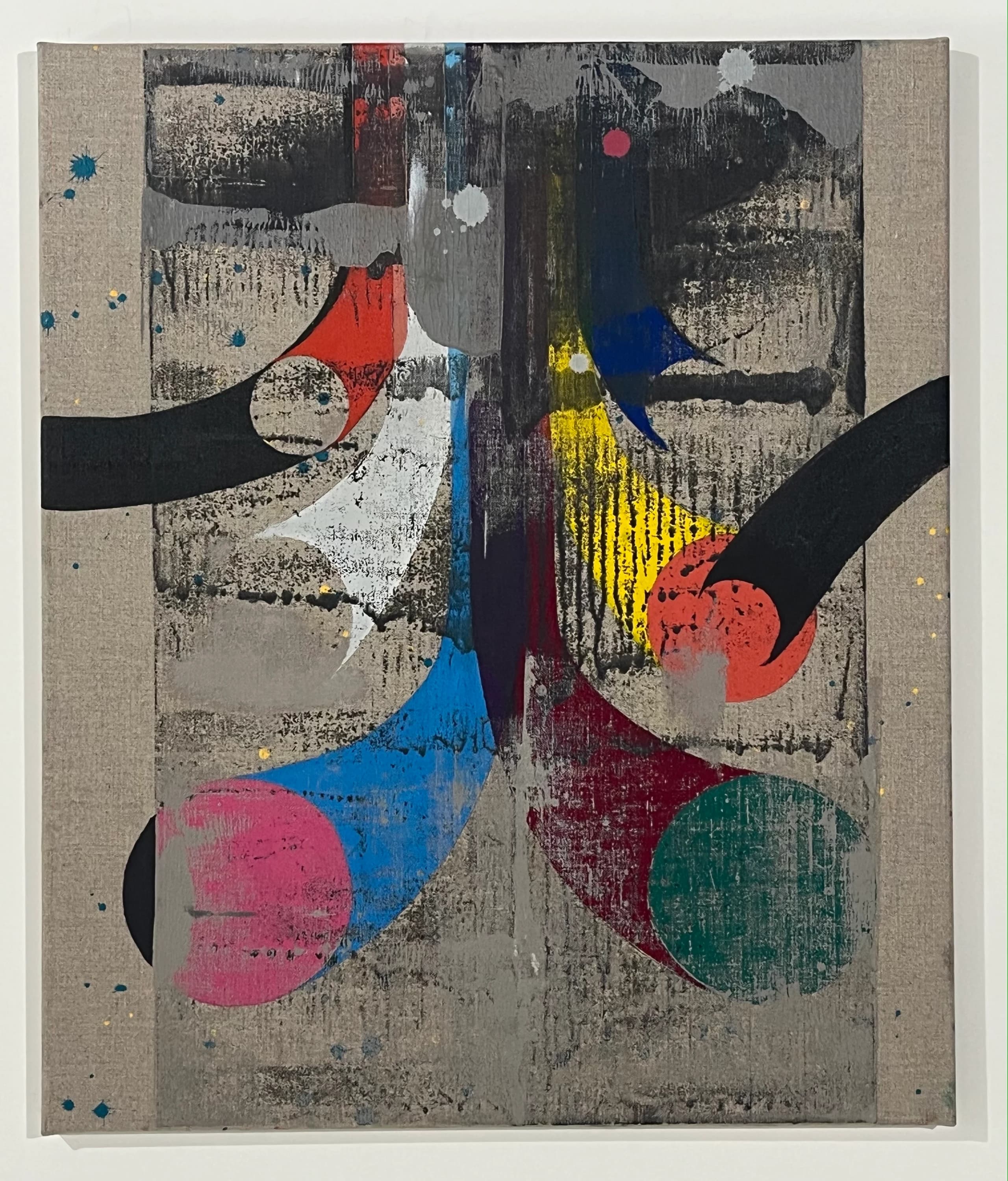 Rewind, 2023. Oil and pigment on linen. 50x60cm. painting by John Fitzsimons