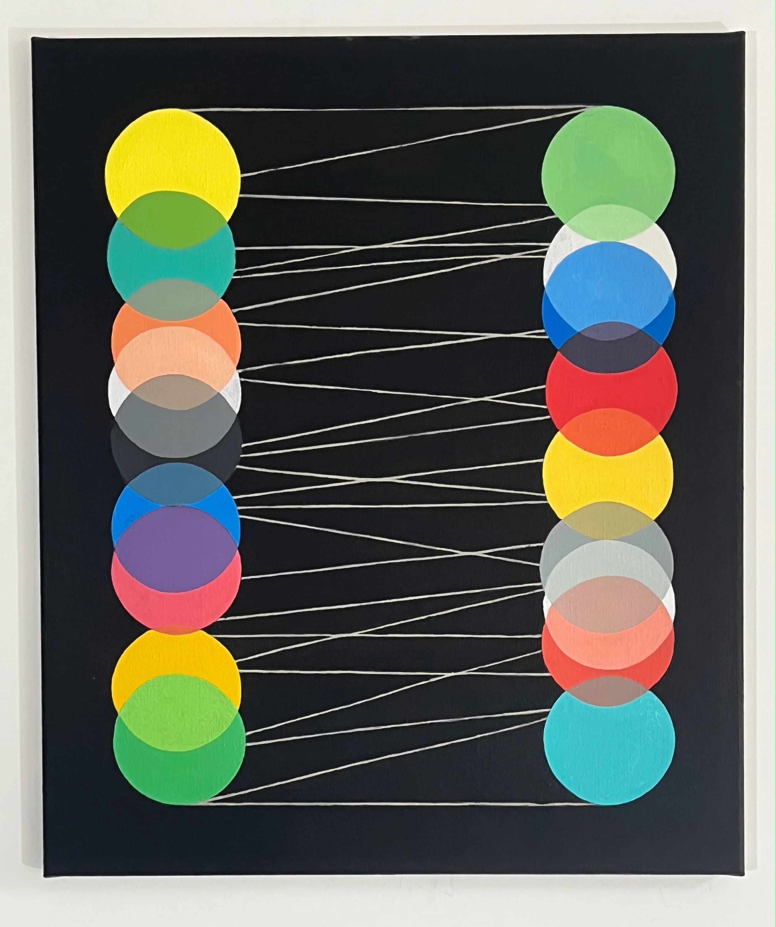 Super Determinism, 2023. Oil on linen. 60x50cm. painting by John Fitzsimons