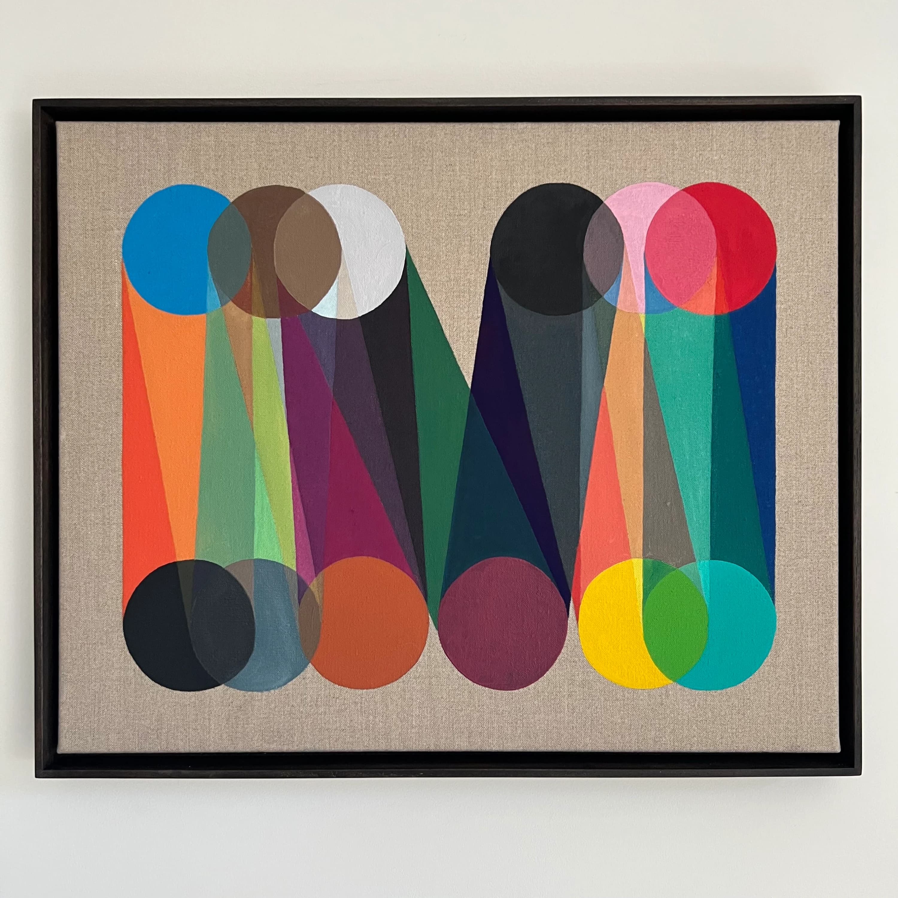 Equational Division, 2023. Oil on linen. painting by John Fitzsimons