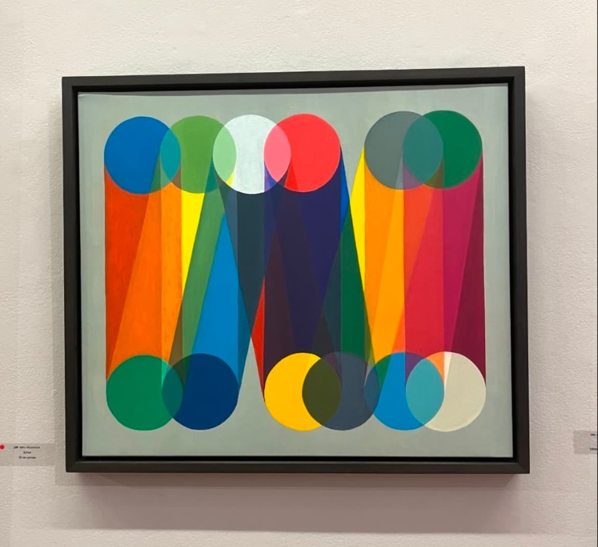 Echos, 2024. Oil on canvas. painting by John Fitzsimons