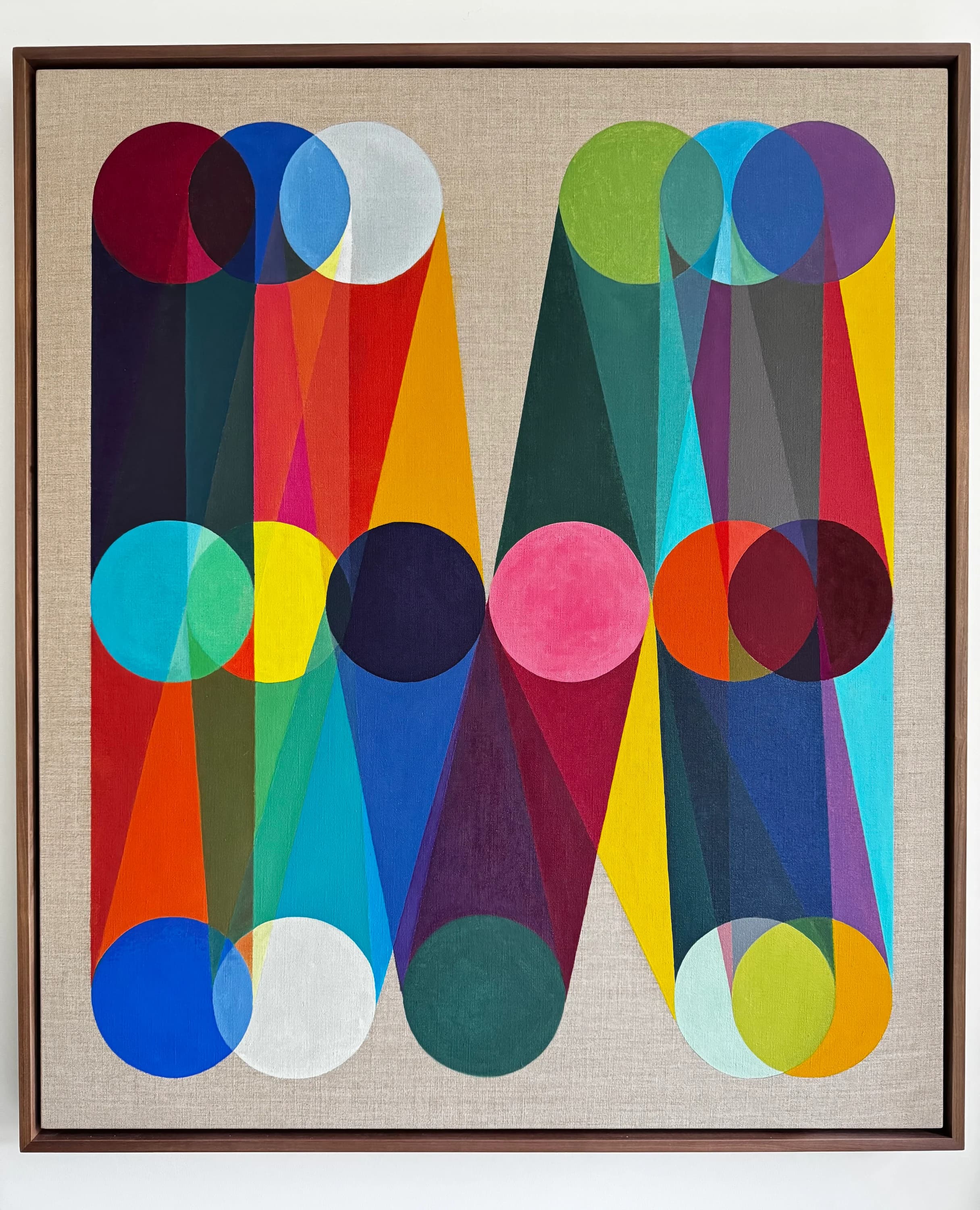Generation, 2025. Oil and pigment on linen. 107x91cm. painting by John Fitzsimons