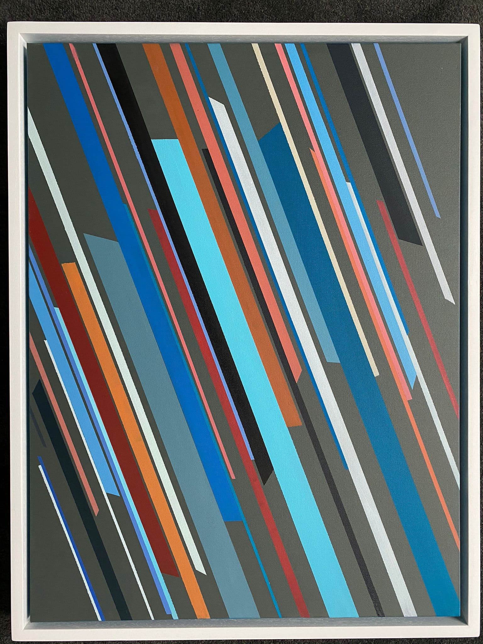 Speed of light, 2020. Oil on canvas. 60x80cm. painting by John Fitzsimons