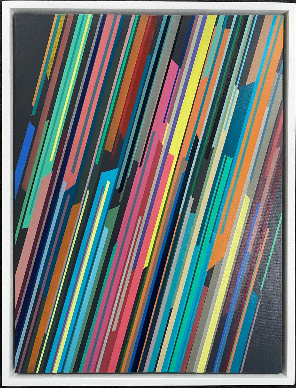 Light speed, 2020. Oil on canvas. 80x60cm. painting by John Fitzsimons
