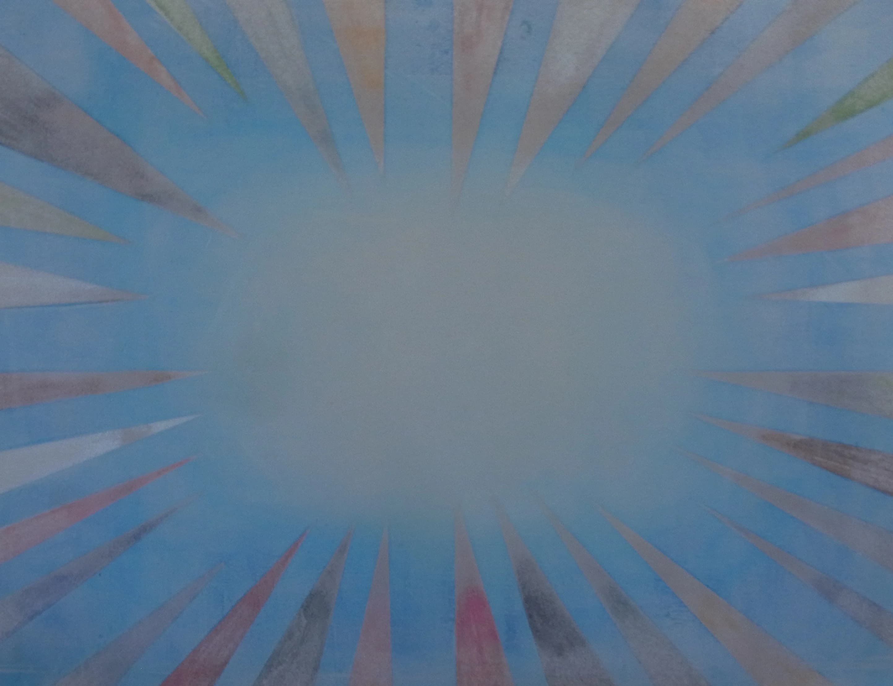 Staring through windows, 2014. Oil on Board. 72x55cm. painting by John Fitzsimons